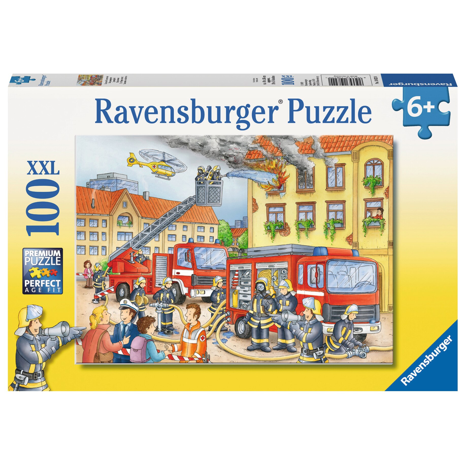 Puzzle Ravensburger XXL - Sectia de pompieri, 100 piese
