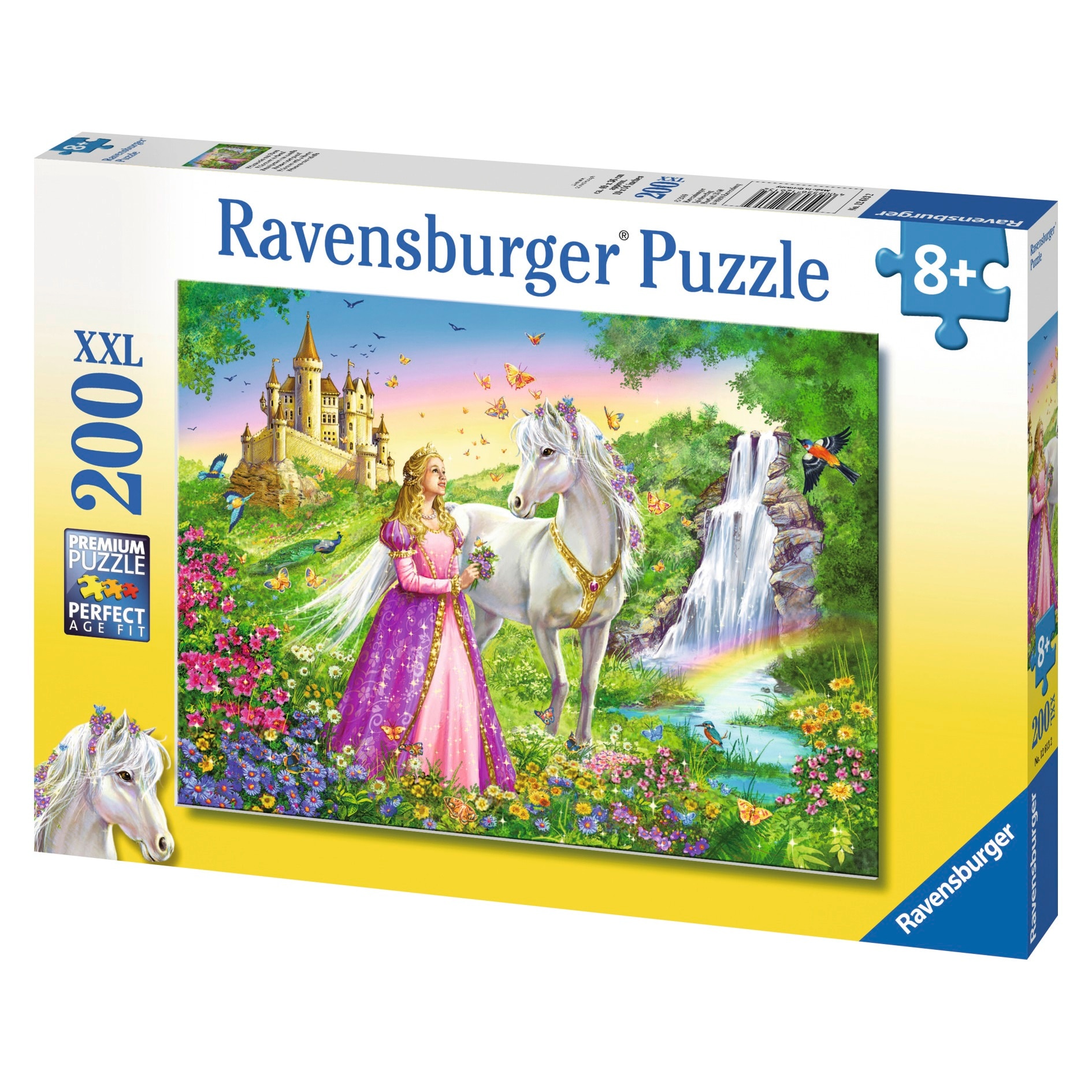 Puzzle Ravensburger XXL - Printesa si cal, 200 piese