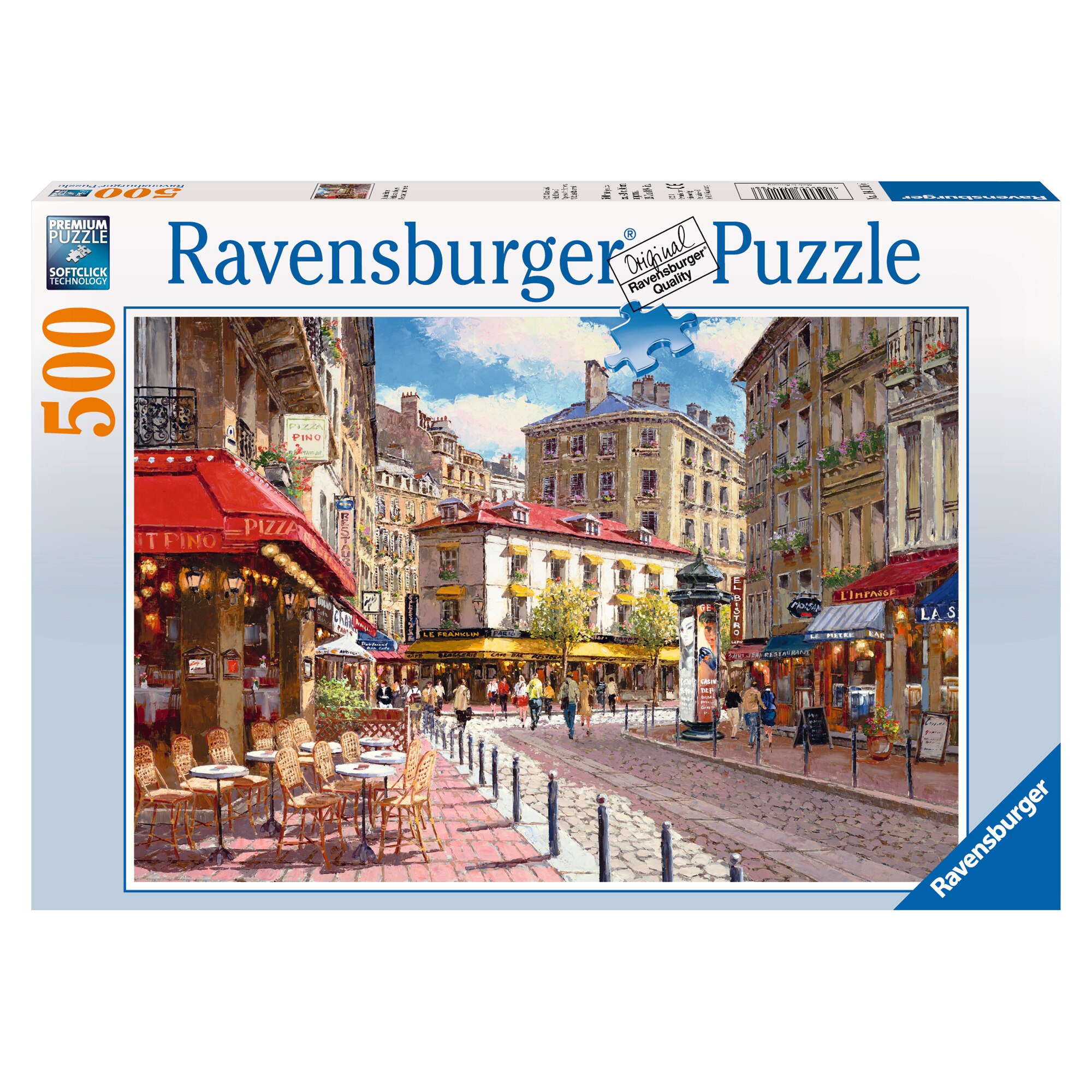 Puzzle Ravensburger Magazine pitoresti, 500 piese