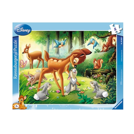 Пъзел Ravensburger Бамби, 8 части - eMAG.bg