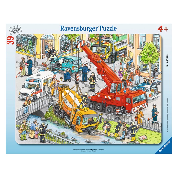 Ravensburger Puzzle, Sürgősségi szolgáltatások, 39 darabos