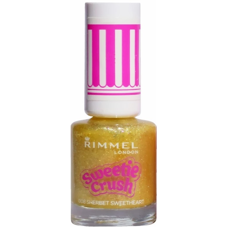 Lac de unghii Rimmel Sweetie Crush 008 Sherbert Sweetheart, 8 ml