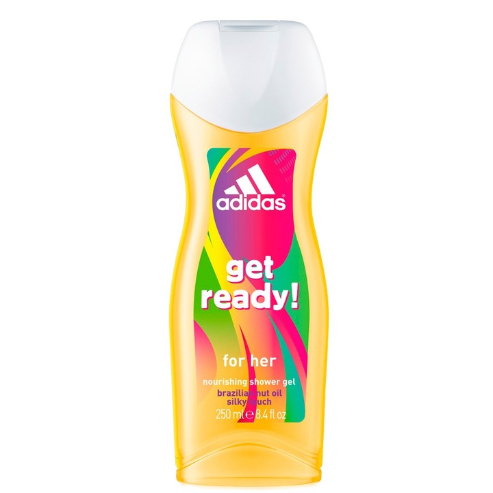 Adidas Get Ready! tusfürdő nőknek, 250 ml