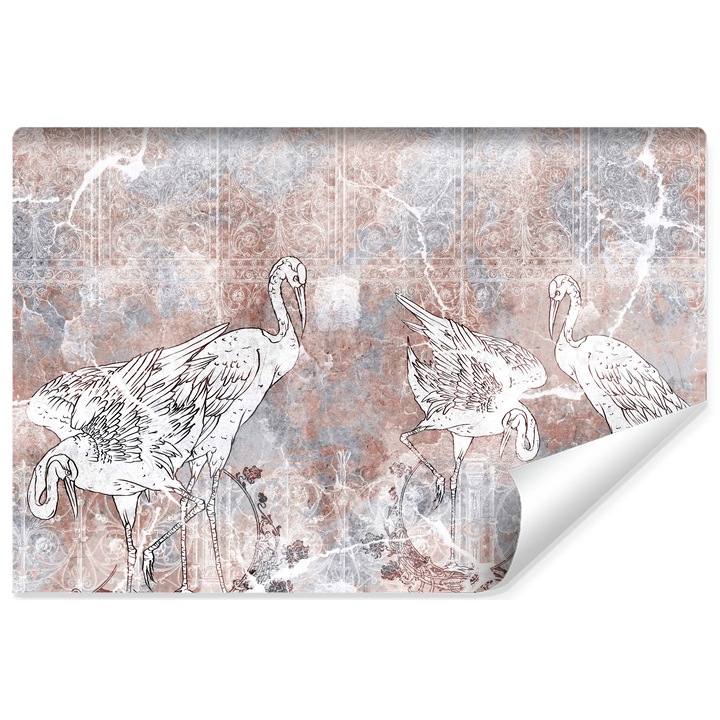 Fototapet Muralo pasari exotice, macarale 90 cm x 60 cm pentru living