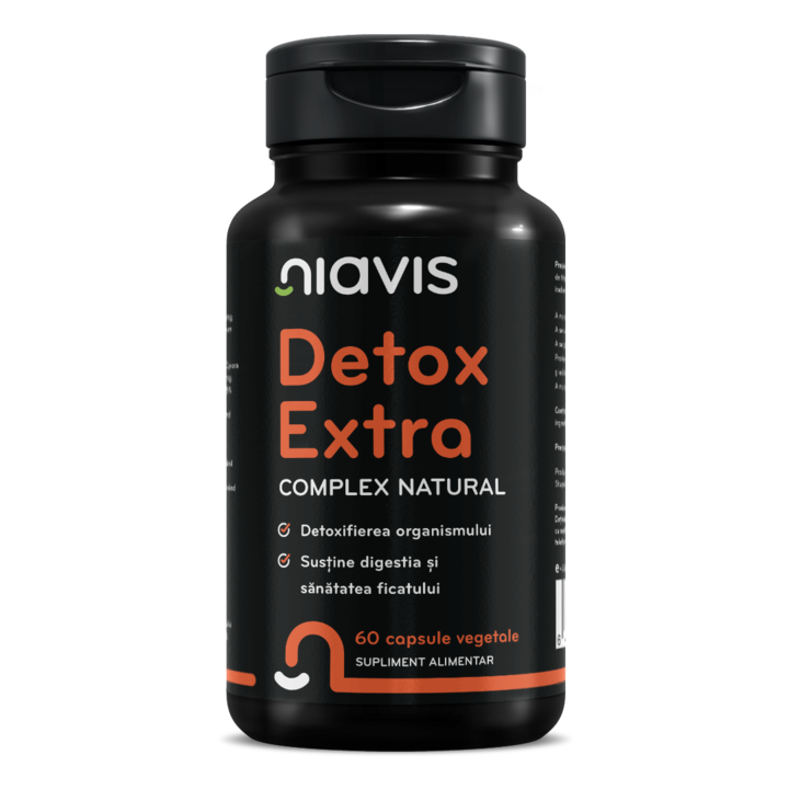 Detox Extra Complex Natura, Niavis, 60 capsule
