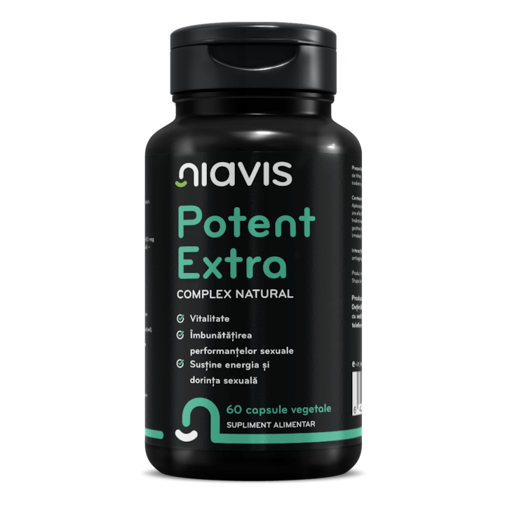 Potent Extra Complex Natural, Niavis, 60 capsule