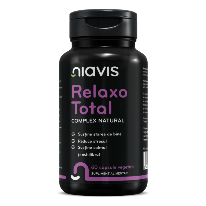 Relaxo Total Complex Natural, Niavis, 60 capsule
