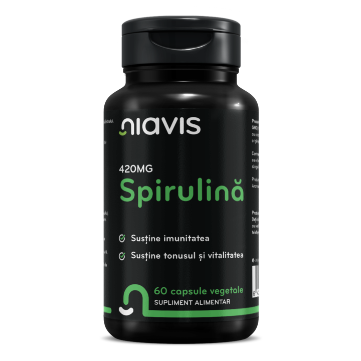 Spirulina, Niavis, 60 capsule