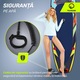 Set placa gonflabila Stand Up PaddleBoard TSUNAMI T08, vasla atasata pentru inot, 320*81*14.5 cm, 14,5kg, cu pompa, kit de reparatii, geanta de transport, Vasla, PVC, Livrare gratuita, Verde/Galben/Albastru