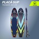 Set placa gonflabila Stand Up PaddleBoard TSUNAMI T08, vasla atasata pentru inot, 320*81*14.5 cm, 14,5kg, cu pompa, kit de reparatii, geanta de transport, Vasla, PVC, Livrare gratuita, Verde/Galben/Albastru