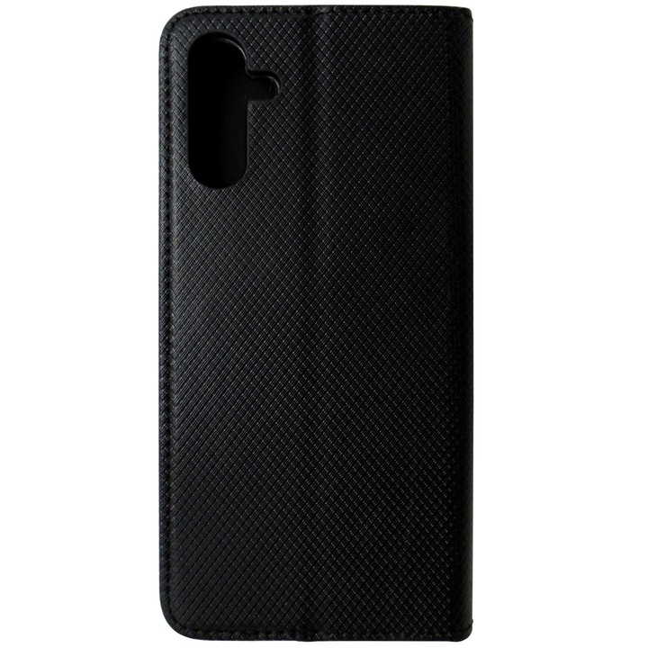 Husa tip carte cu stand Smart Magnet neagra pentru Samsung Galaxy A13 5G, A04s