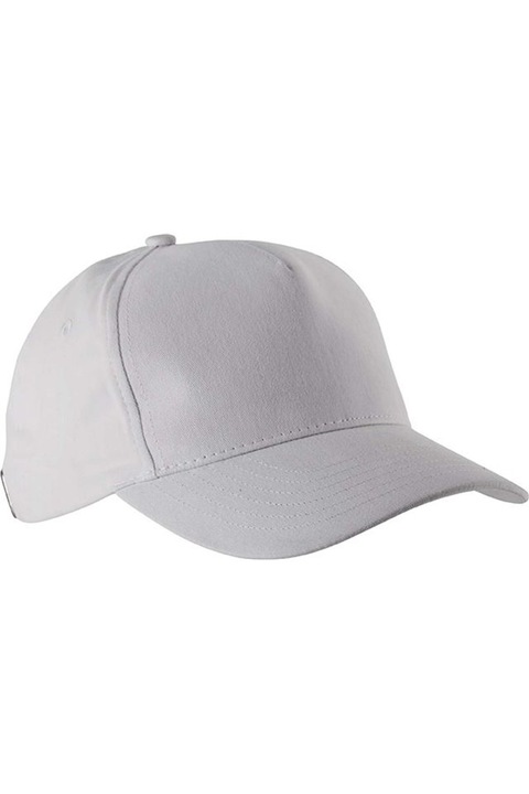 Uniszex sapka, Action II, 5 panel - KP051, Fehér, Univerzális