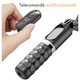 Selfie Stick Stabilizator Er-Tech® cu Trepied pentru iPhone & Samsung, Gimbal 2 Axe cu Lumina LED, Rotatie 360°, Telecomanda Bluetooth, Selfie Stick Inteligent Portabil pentru Vlogging, YouTube, TikTok, Stabilizator Anti-Shake, Pliabil si Extensibil