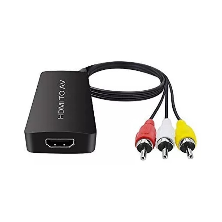 Saiconcept HDMI-AV adapter, PAL, NTSC3.58, NTSC4.43, SECAM, PAL/M, PAL/N