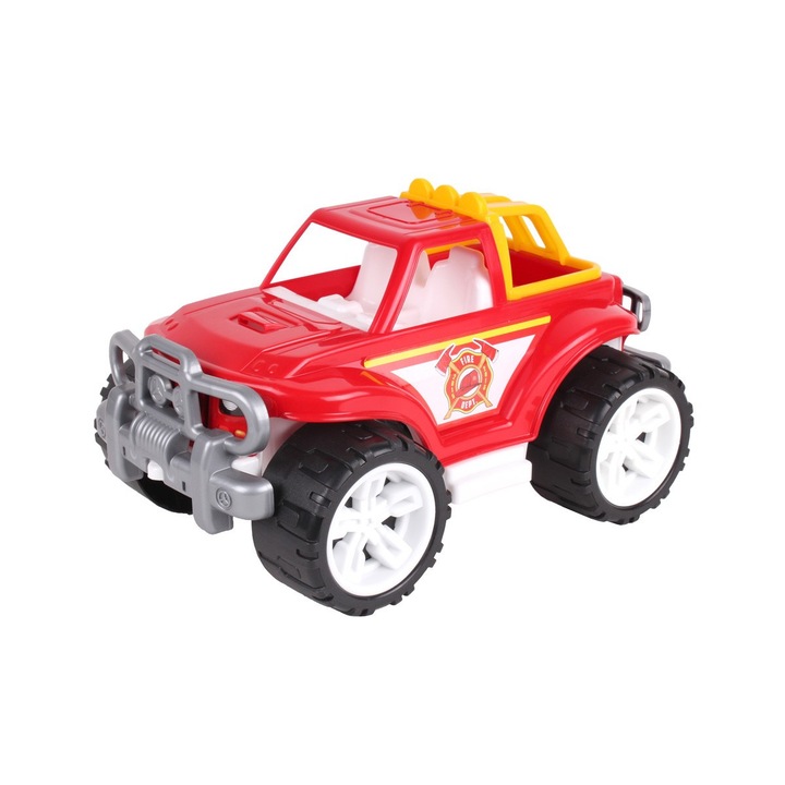 Masinuta pentru copii, de pompieri SUV 4x4, TechnoK, in cutie