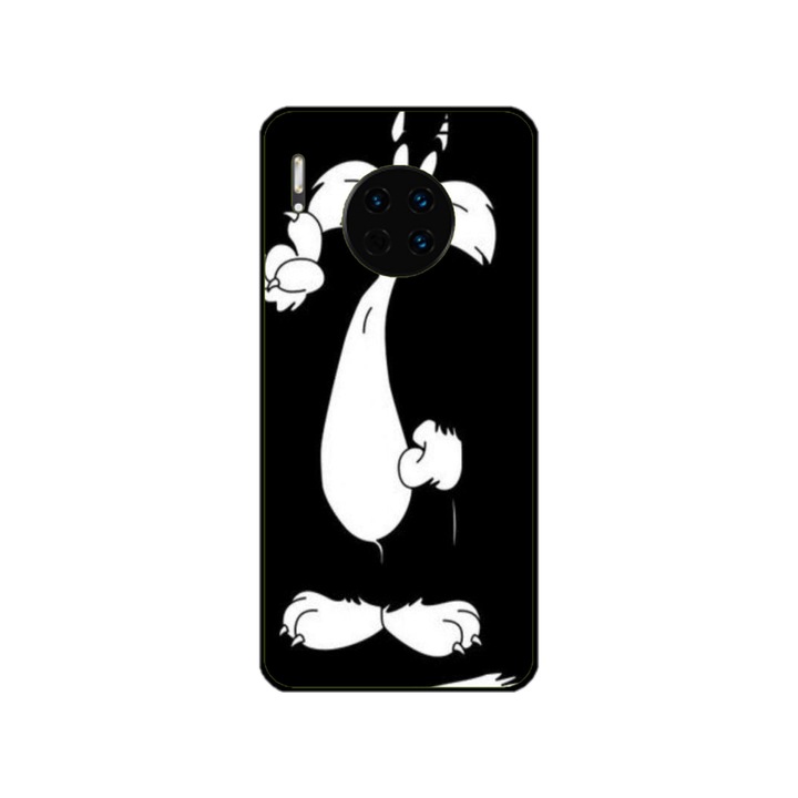 Персонализиран калъф Swim Case за Huawei Mate 30 Pro, модел Silvester, многоцветен, S1D1M0196