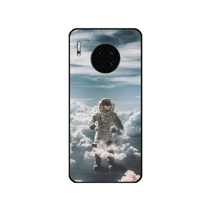Персонализиран калъф Swim Case за Huawei Mate 30 Pro, модел Astronaut in the Clouds, многоцветен, S1D1M0290