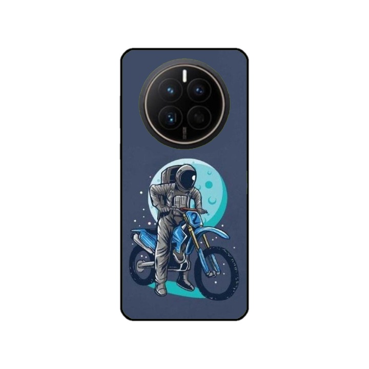 Персонализиран калъф Swim Case за Huawei Mate 50, модел Biker Astronaout, многоцветен, S1D1M0375