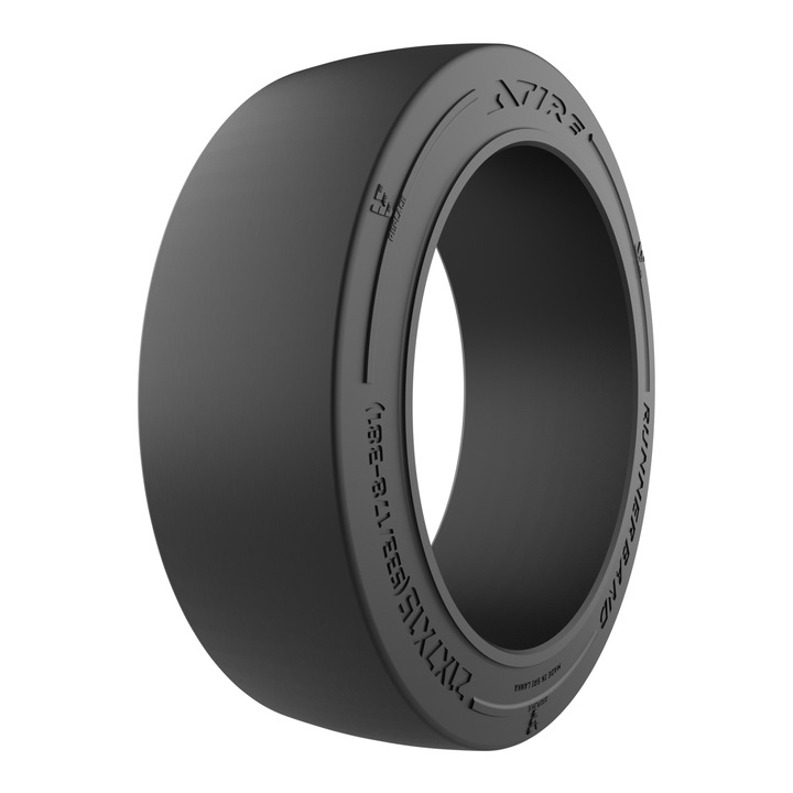 Anvelopa solida tip bandaj 14X4 1/2X8 (356/114-203.2mm) Atire Runnerband