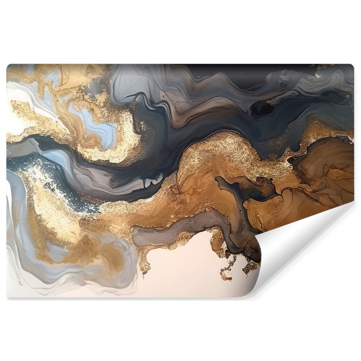 Fotótapéta Muralo Absztrakt márvány, művészi dekoráció a nappaliba 180 cm x 120 cm könnyen tisztítható