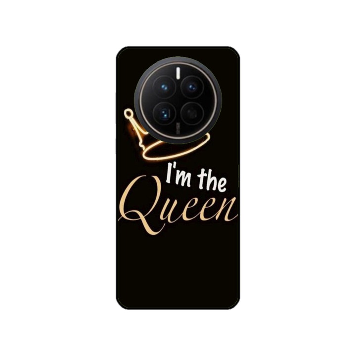 Персонализиран калъф Swim Case за Huawei Mate 50 Pro, модел I'm the Queen, многоцветен, S1D1M0101