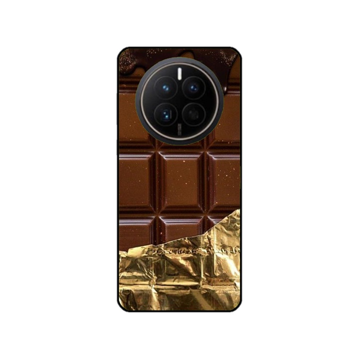 Персонализиран калъф и силиконов протектор за Huawei Mate 50 Pro, Модел Шоколад, Многоцветен, S1D1M0272