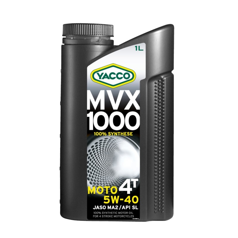 Мотоциклетно двигателно масло Yacco MVX 1000 4T 5W40, 1л - eMAG.bg