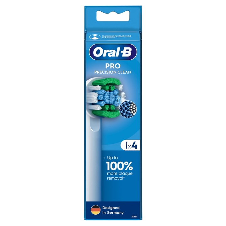 Oral-B Pro Precision Clean fogkefefejek, 4 db