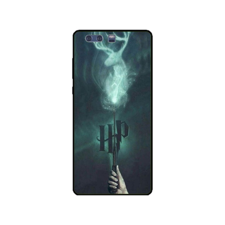 Husa personalizata Swim Case si Folie de Silicon pentru Huawei P10, model Harry Potter #3, multicolor, S1D1M0091