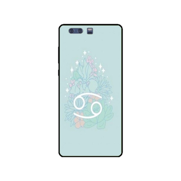 Husa personalizata HQPrint pentru Huawei P10, model Gemini, multicolor, S1D1M0342