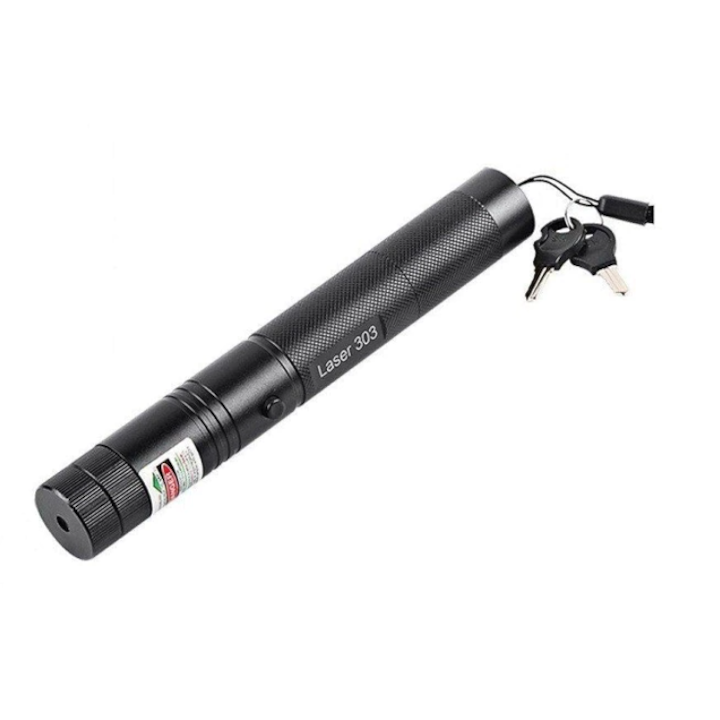 Aparat laser Blasko BkN-98 de mare putere, led verde, protectie pentru copii + 1 acumulator reincarcabil, ATT®