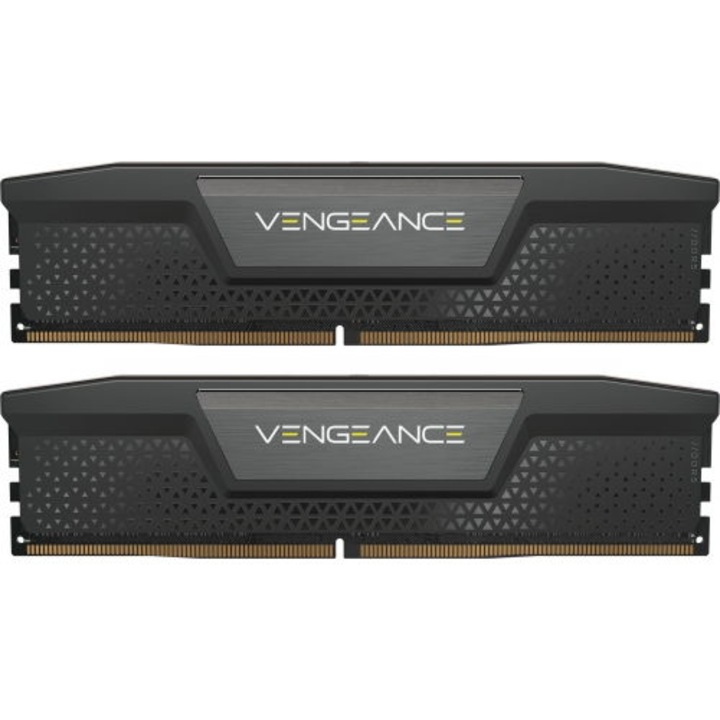 Memorii Corsair Vengeance Black Intel XMP 3.0, 48GB2x24GB, DDR5-6000MHz, CL30, Dual Channel