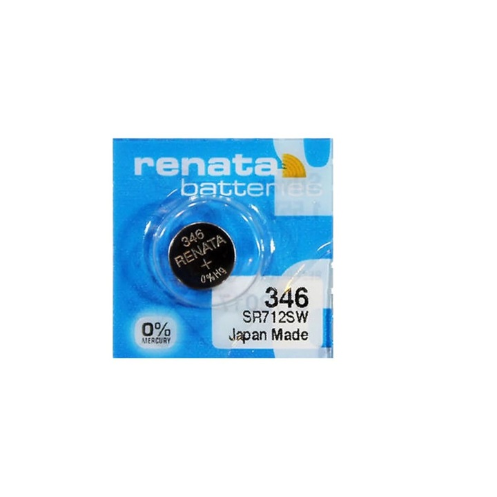 Baterie 346, SR712SW, 1.55V, oxid argint, Renata
