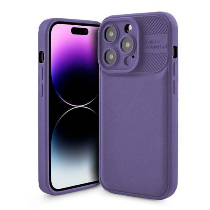 Husa pentru iPhone 14 Pro Max protector case purple