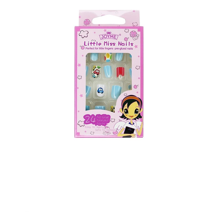 Unghii false cu model pentru fete, 24 buc /set Fantsccy