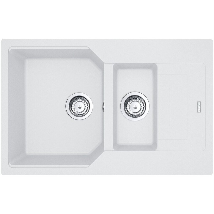 Chiuveta fragranite Franke UBG 651-78, 2 cuve, Bianco