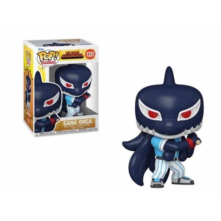 Figura, Funko Pop!, My Hero Academia - Orca Gang (baseball), kék/piros/fehér