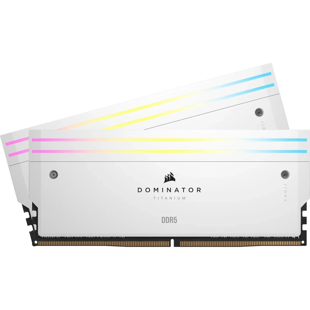 Kit memorie Corsair Dominator Titanium RGB, 64GB (2 x 32GB), DDR5