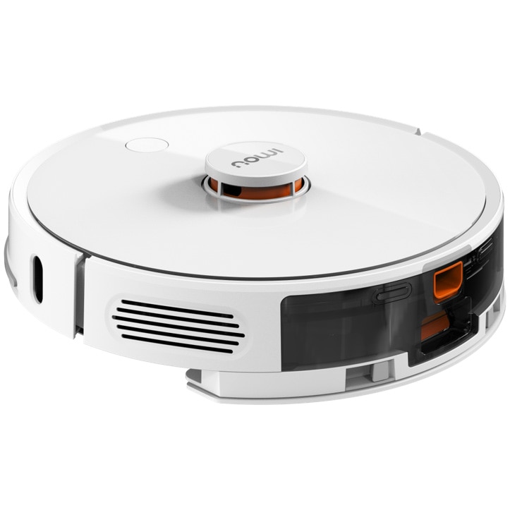 Robot de aspirare Imou RV1C, 50 W, putere de aspirare pana la 2700 Pa, autonomie max 110 min, navigare Laser, baterie 3200 mAh, capacitate rezervor apa 250 ml, capacitate cos praf 300 ml, alb