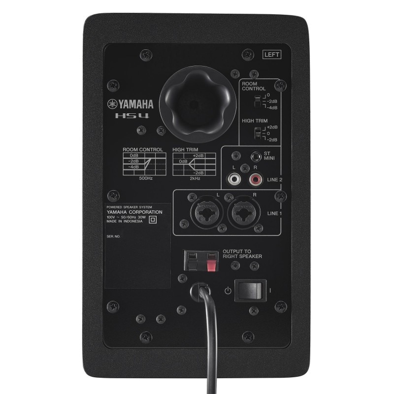 PERECHE MONITOARE STUDIO, YAMAHA, MODEL HS4, NEGRU