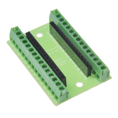 Terminal Adaptor Arduino Adaptor terminal Pentru Arduino Nano 3.0, Verde - eMAG.ro