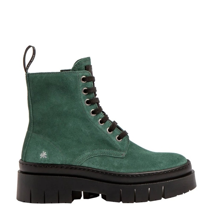 dama, The Art Company, Piele naturala, Verde, Verde, 40