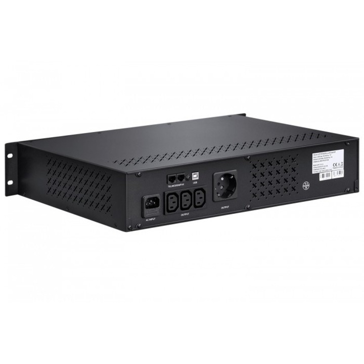 SAI Interactivo GEMBIRD UPS-PC-850AP 520 W 