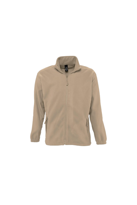 Jacheta pentru barbati, fleece Sol's North - SO55000, Gri deschis