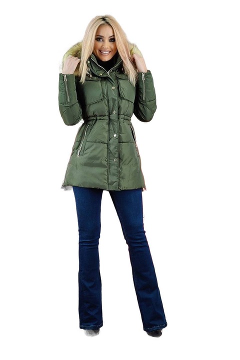 Geaca dama, WildFashion, Poliester, 1912, Kaki