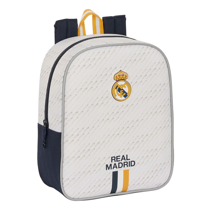 Училищна чанта Real Madrid C.F. Бял, 22 x 27 x 10 cm