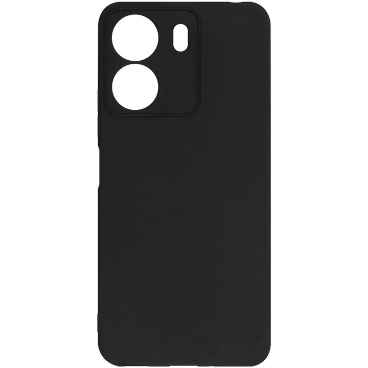 Силиконов гръб, Forcell Soft Case за Xiaomi Redmi 13C/ Poco C65, Черен