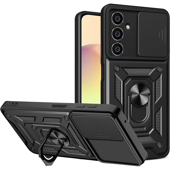 Husa telefon, Armor, Pentru Samsung Galaxy A05S, Negru