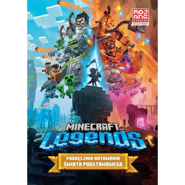 Minecraft legendák könyv. Podręcznik ratowania Świata Podstawowego. Minecraft, HARPERKIDS, többszínű