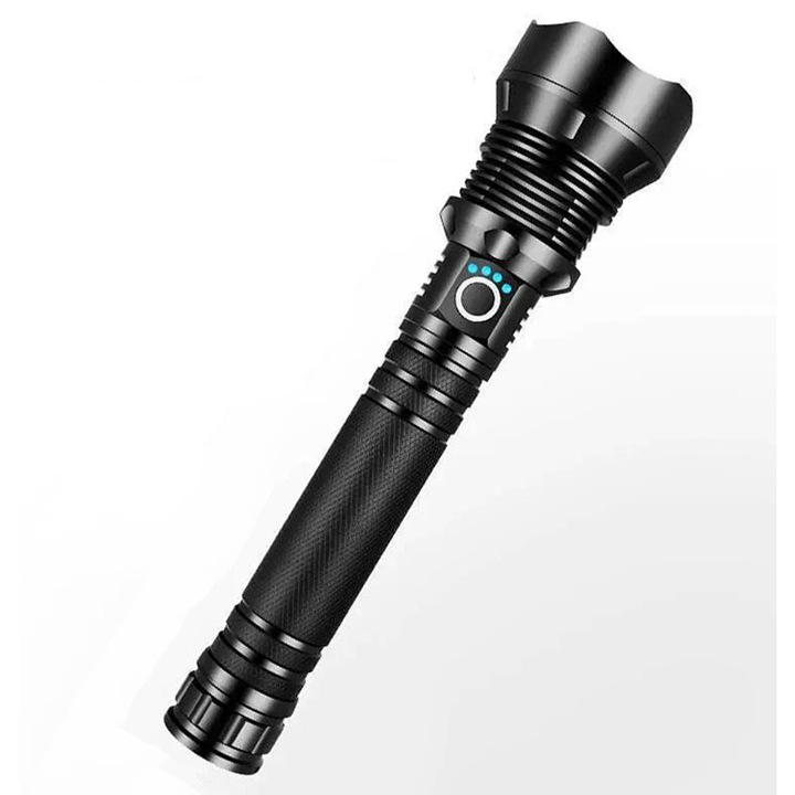 LED фенерче, 250 000 високи лумена, черно